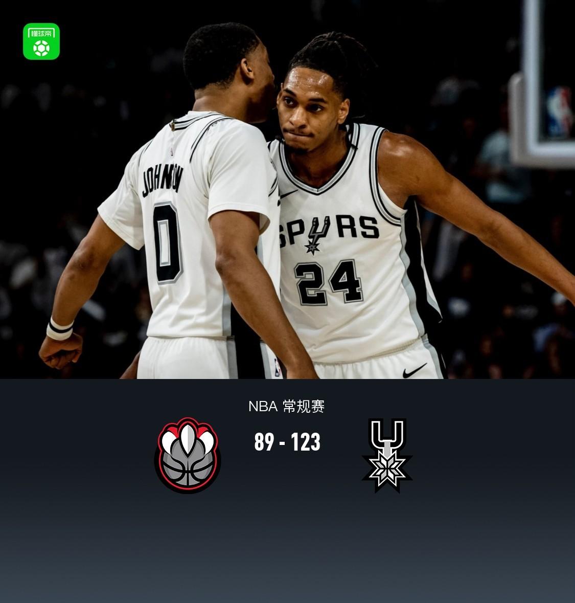 马刺险胜奇才，实力得到检验